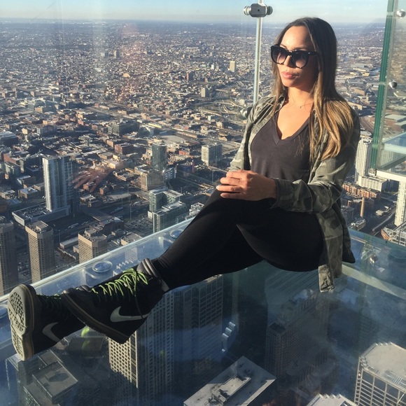 Women’s Nike Sky Hi Sneakerboot 2.0 Black/silver size 7 - Picture 7 of 7